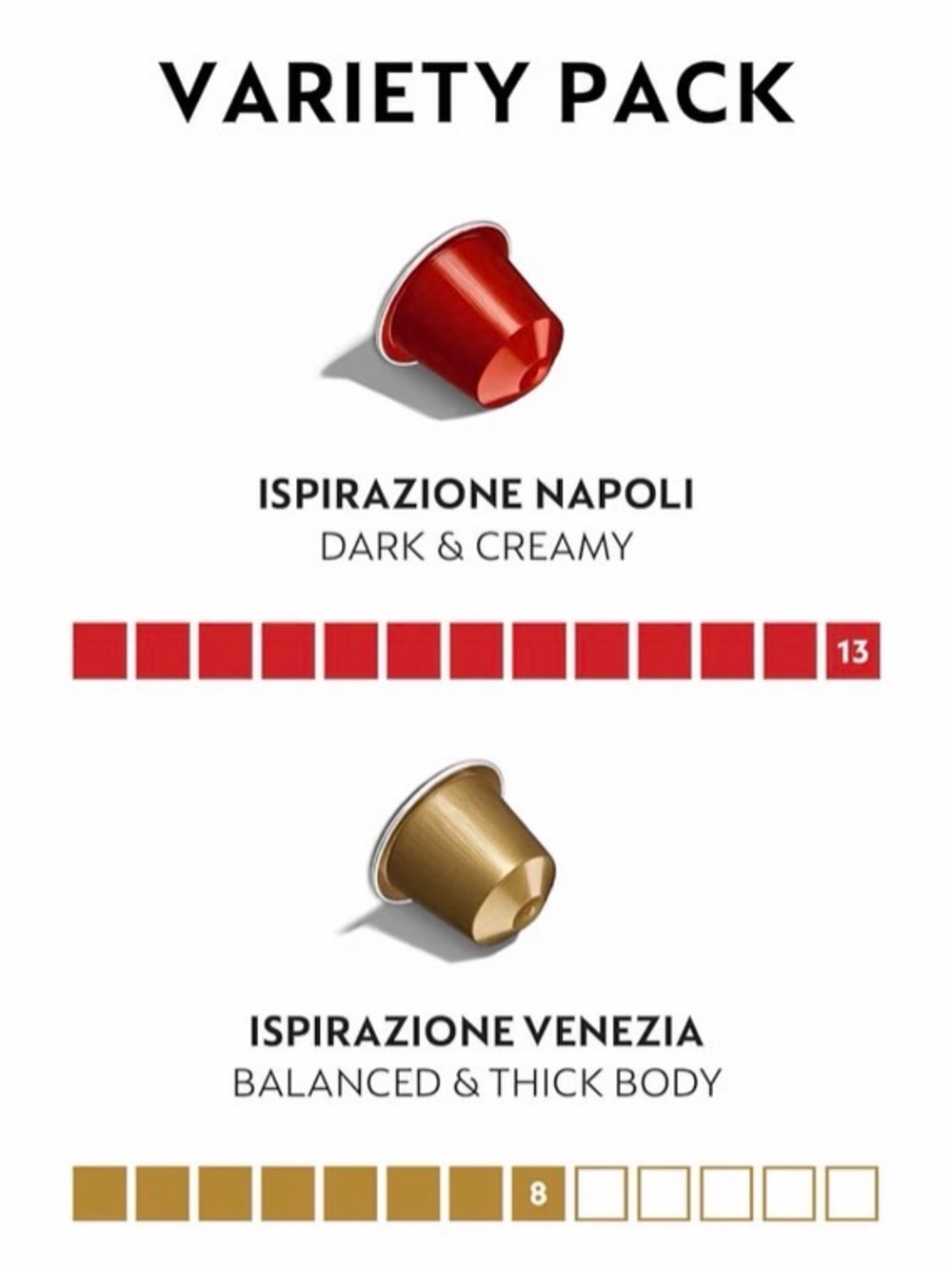 100 Pods Nespresso Original Line 50 Loose Pods Mixed plus 50 Stockholm Fortissio - Picture 8 of 8